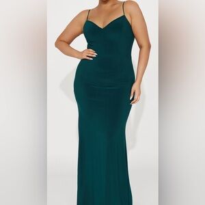 Emerald Green Formal Dress